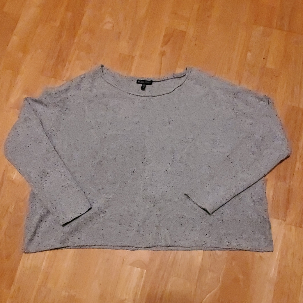 Eileen Fisher Cropped Sweater size Medium